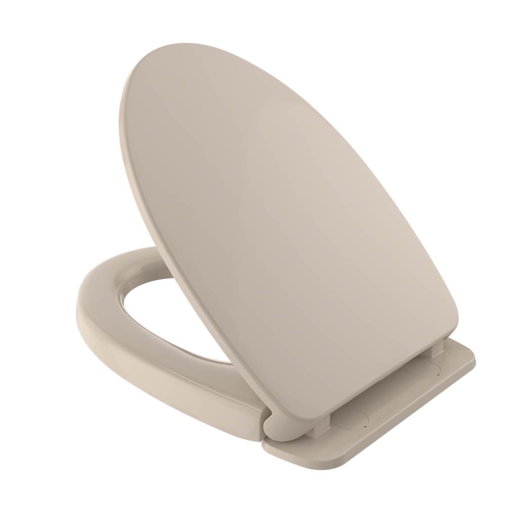 TOTO TOTO SoftClose Slow Close Elongated Toilet Seat and Lid, Bone-shop