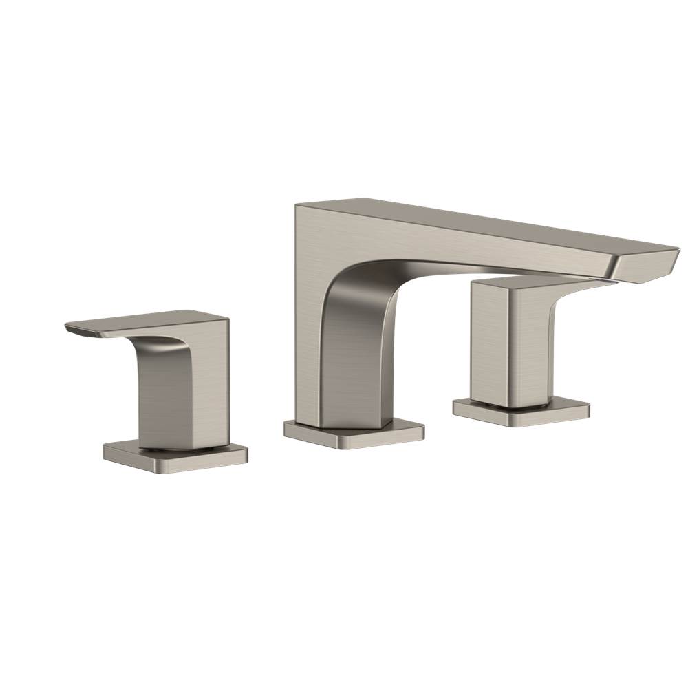 TOTO GE Two-Handle Deck-Mount Roman Tub Filler Trim, Brushed Nickel-related