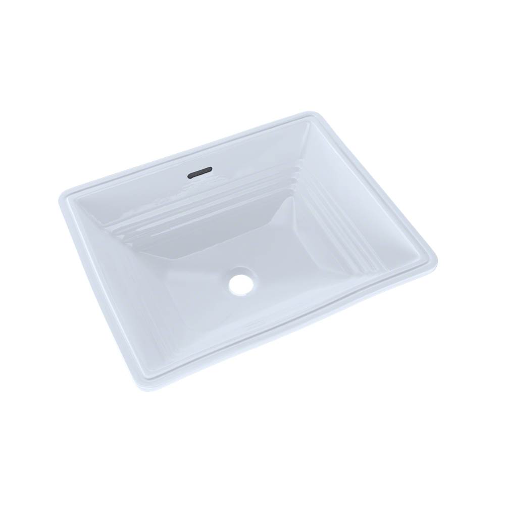 TOTO Promenade® Rectangular Undermount Bathroom Sink, Cotton White-shop