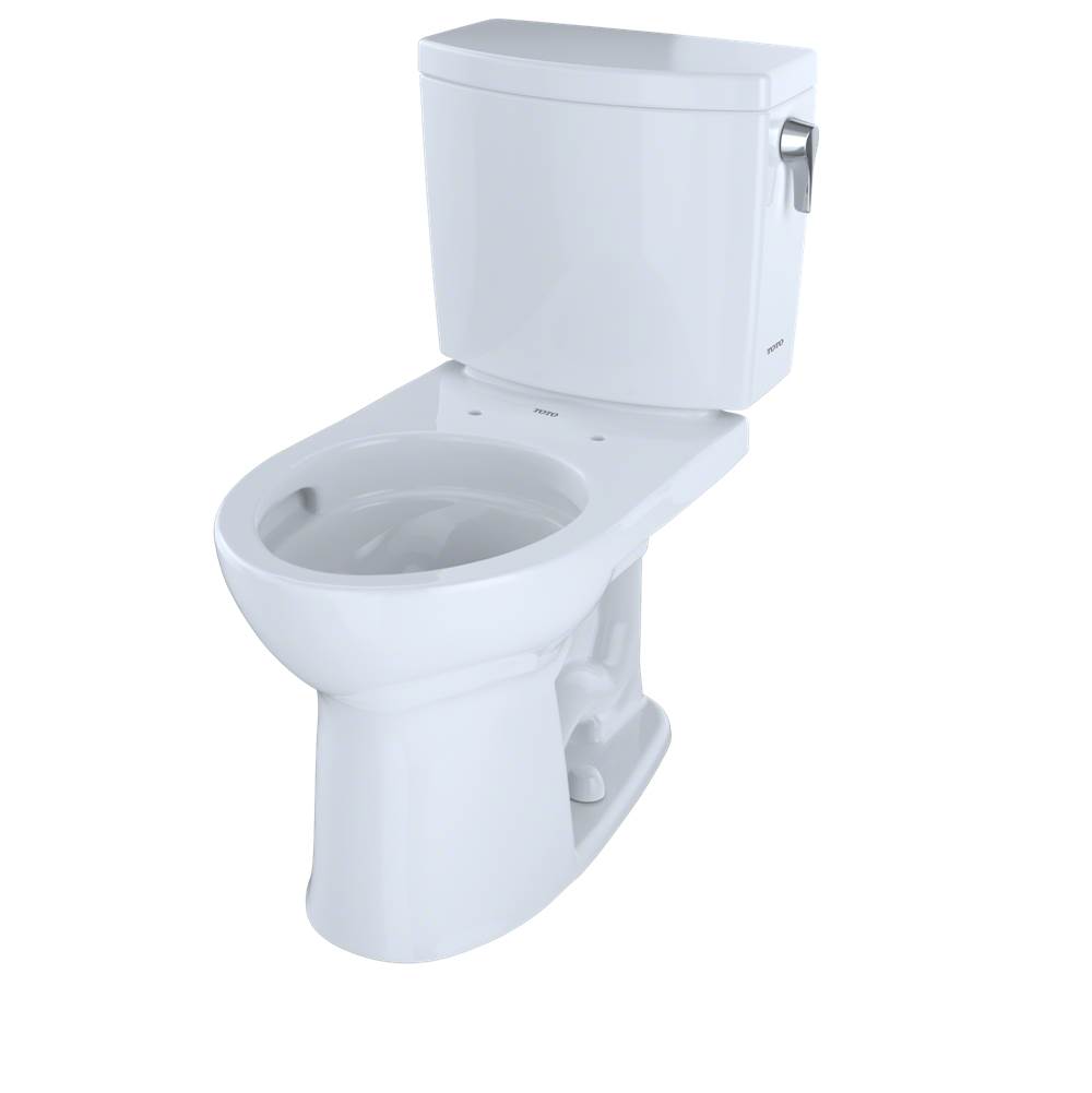TOTO Drake® II 1G® Two-Piece Round 1.0 GPF Universal Height Toilet with CEFIONTEC-related
