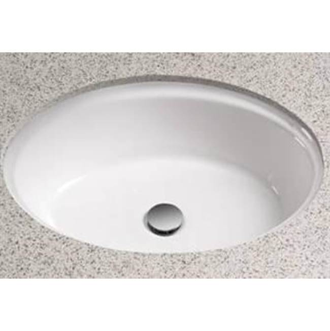 TOTO ® Dartmouth® 18-3/4'' X 13-3/4'' Oval Undermount Bathroom Sink, Cotton White-shop