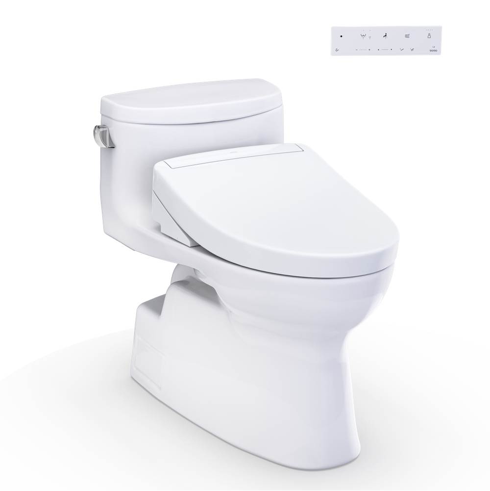 TOTO WASHLET+® Carolina® II One-Piece Elongated 1.28 GPF Toilet and WASHLET+® S5 -related