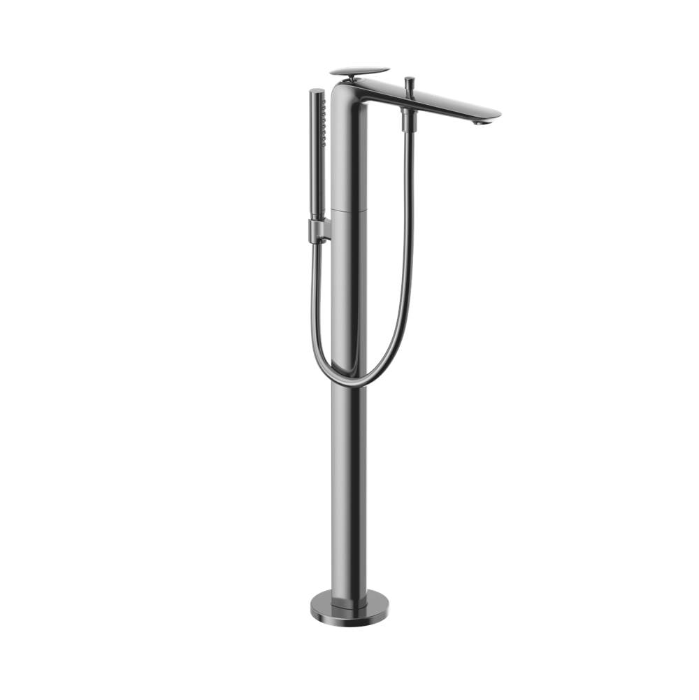 TOTO ZA Single-Handle Free Standing Tub Filler with Handshower, Polished Chrome-related