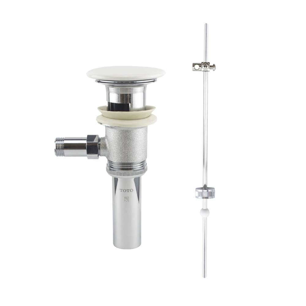 TOTO TOTO Lever Faucet Drain Fitting Assembly with White Ceramic Drain Cover-related