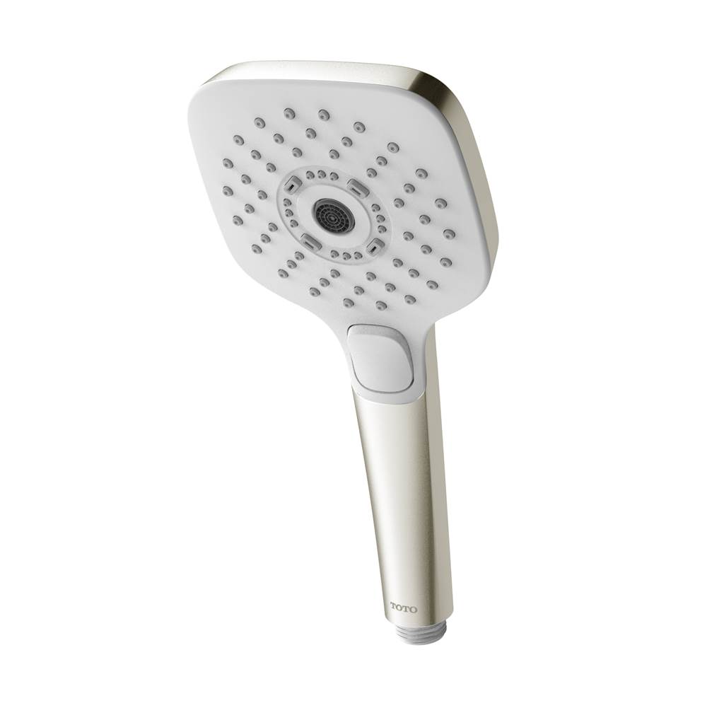 TOTO G Series 1.75 GPM Multifunction 4 inch Square Handshower with ACTIVE WAVE, C-related