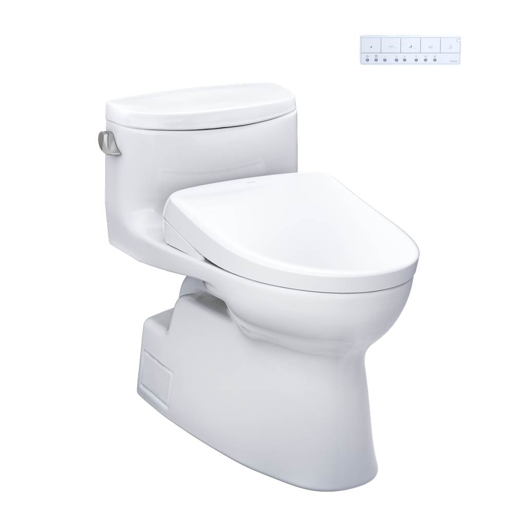 TOTO WASHLET®+ Carolina® II One-Piece Elongated 1.28 GPF Toilet and WASHLET®+ S7 -related