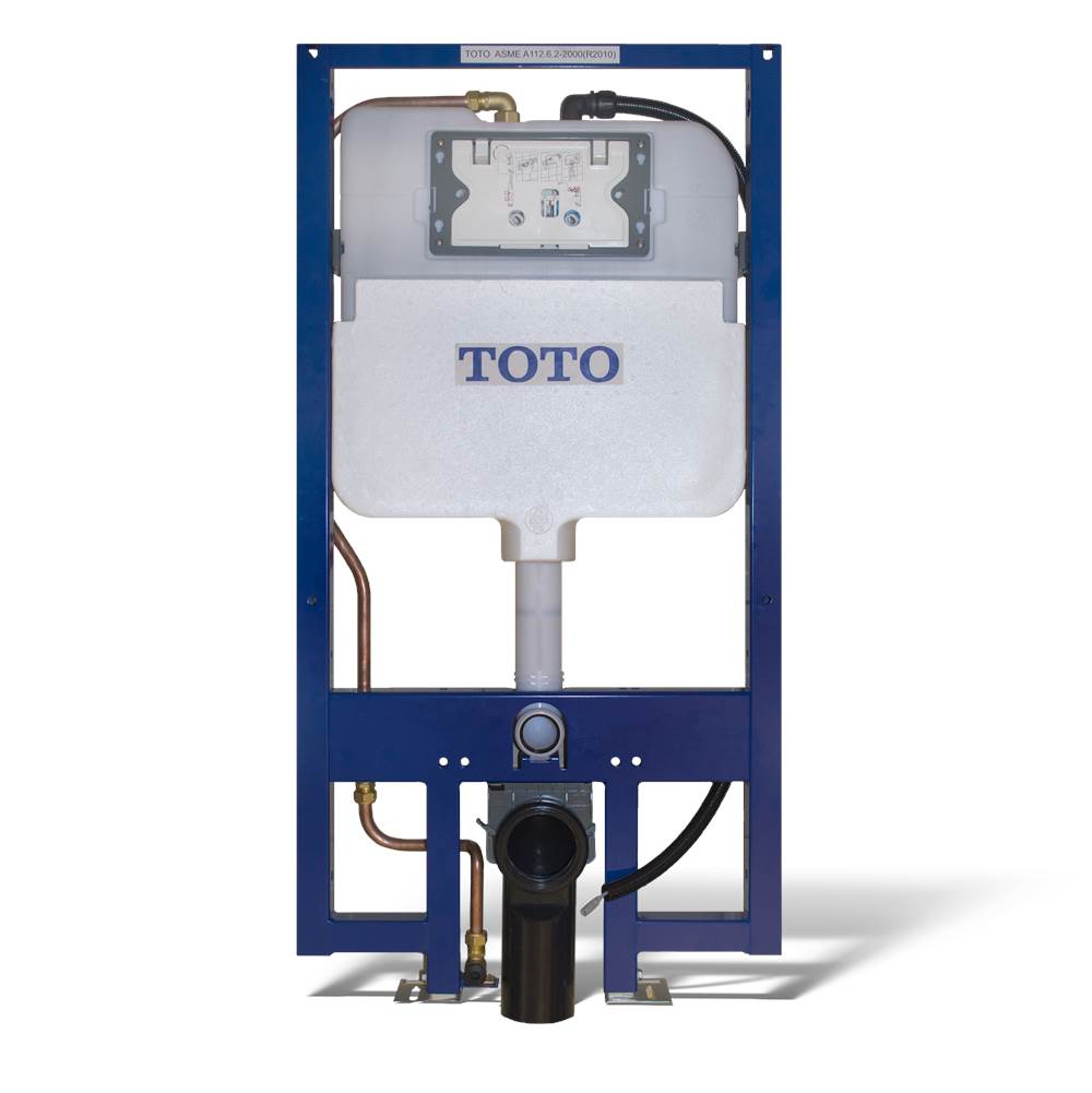 TOTO DUOFIT® In-Wall Dual Flush 1.28 and 0.9 GPF Tank System with WASHLET®+ Auto -related