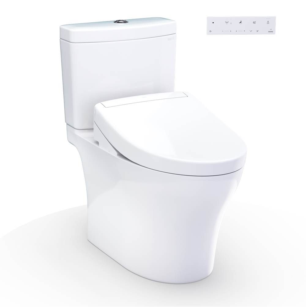 TOTO WASHLET+® Aquia IV Two-Piece Elongated Dual Flush 1.28 and 0.9 GPF Toilet an-related