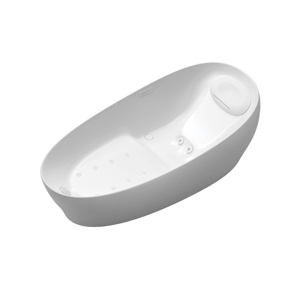 TOTO Flotation Bathtub with ZERO DIMENSION® and Hydrohands, Gloss White-related