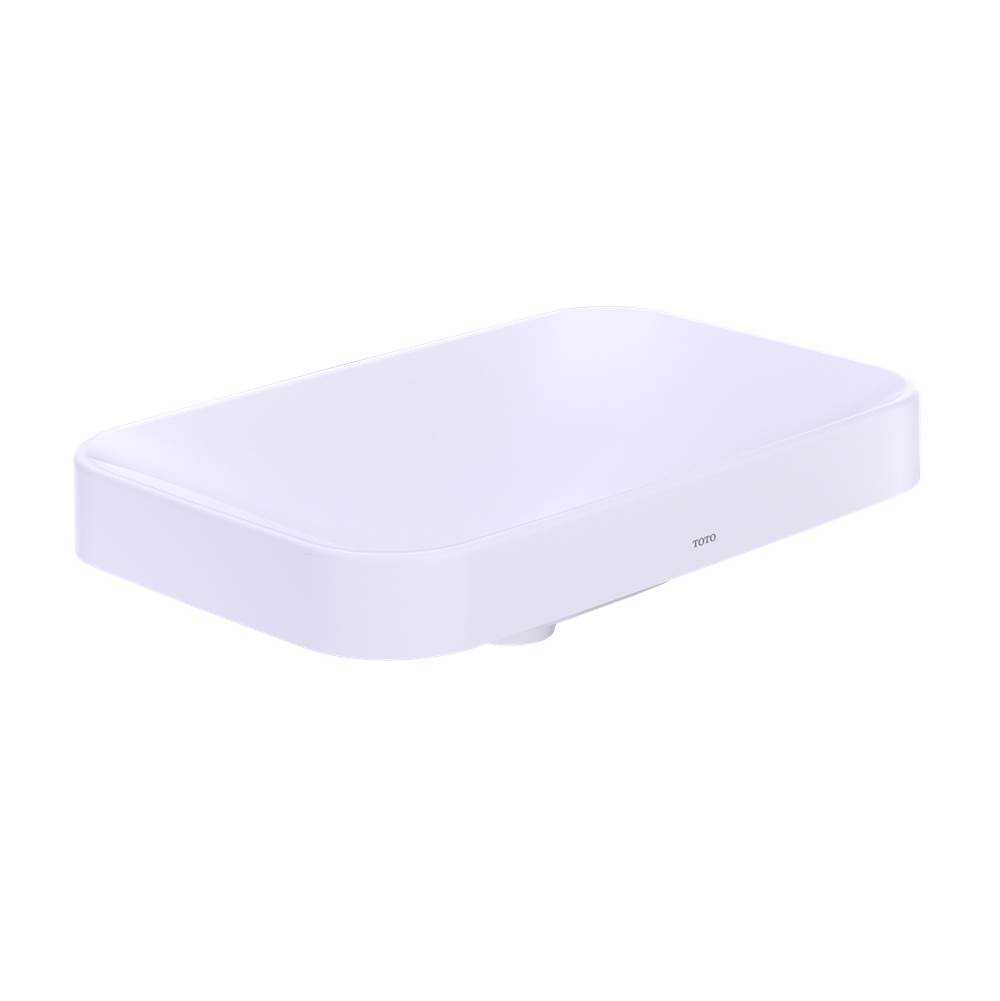 TOTO Arvina™ Rectangular 23'' Vessel Bathroom Sink with CEFIONTECT, Cotton White-related