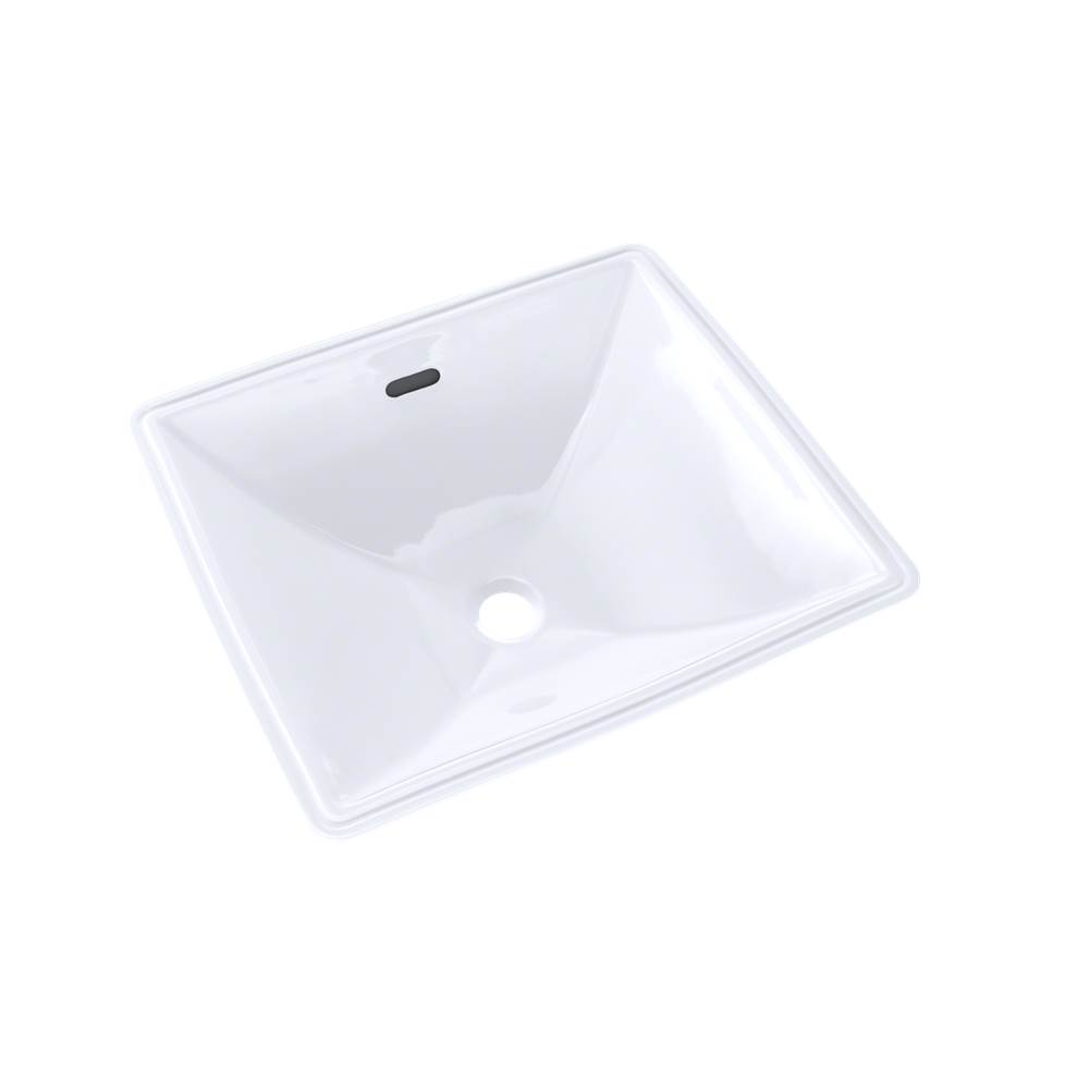 TOTO Legato® Rectangular Undermount Bathroom Sink with CEFIONTECT, Cotton White-shop