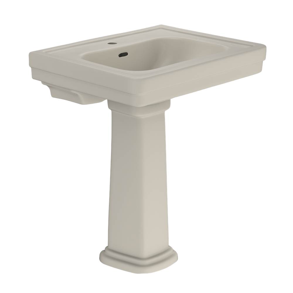 TOTO Promenade® 27-1/2'' x 22-1/4'' Rectangular Pedestal Bathroom Sink for Single-related