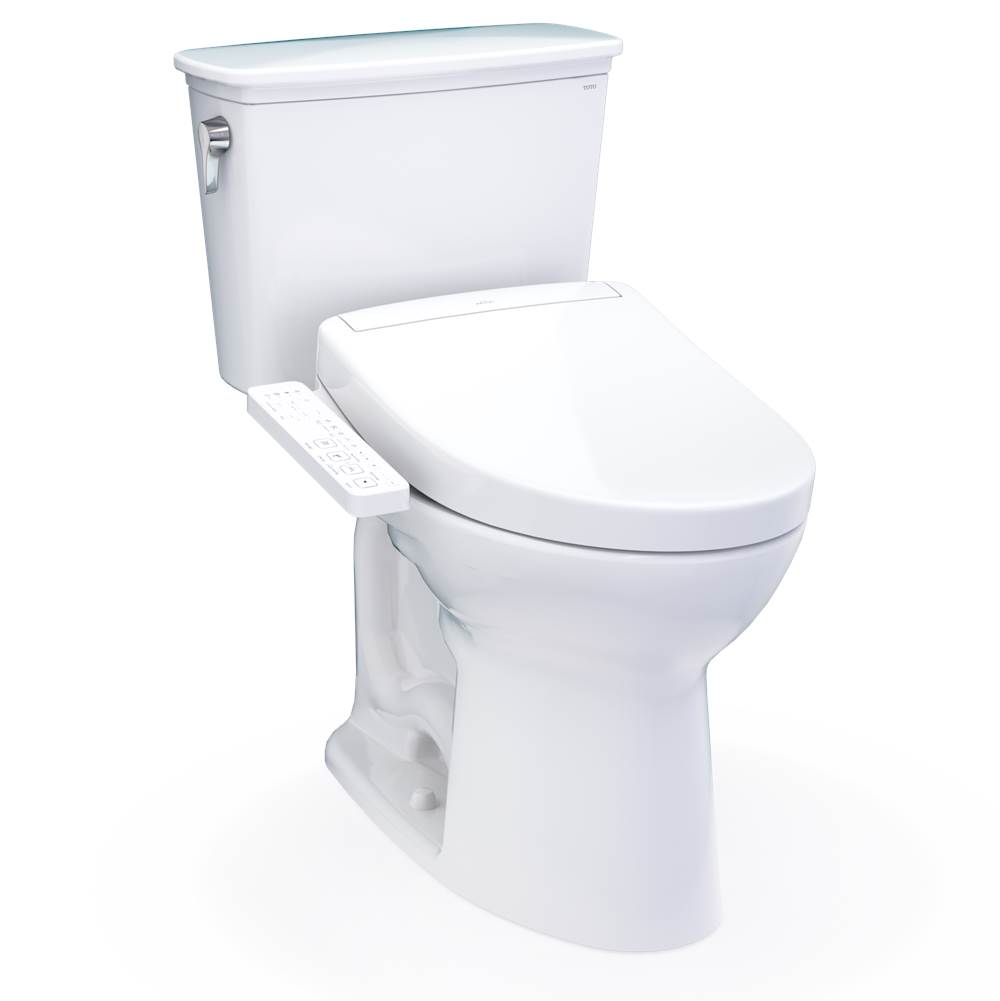 TOTO Drake® Transitional WASHLET®+ Two-Piece Elongated 1.28 GPF Universal Height -related