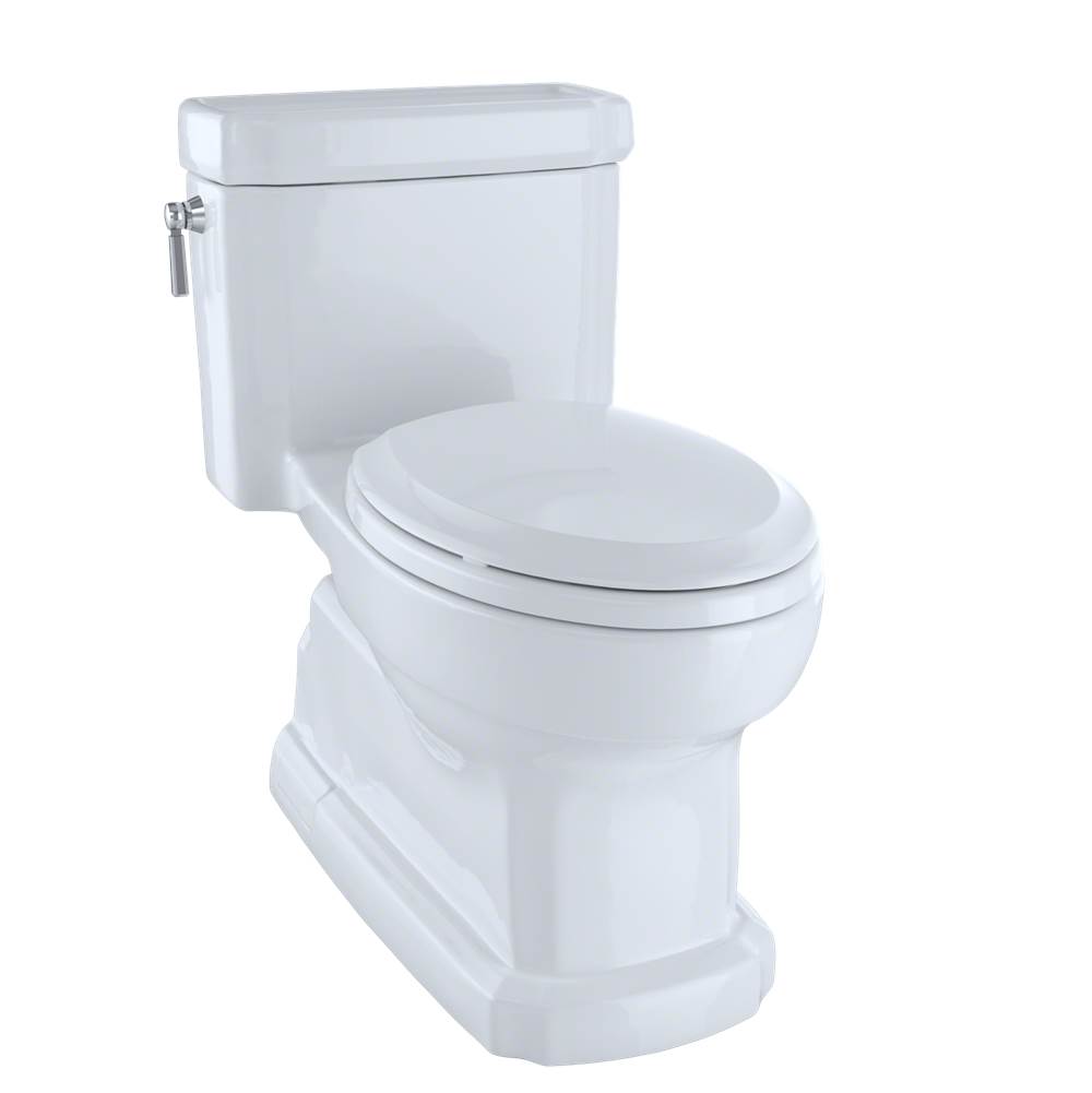 TOTO Eco Guinevere® Elongated 1.28 GPF Universal Height Skirted Toilet with CEFIO-related
