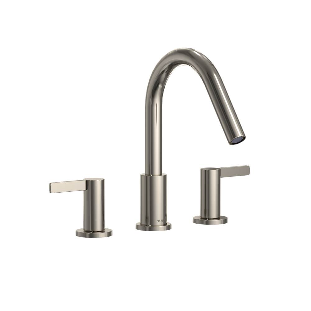 TOTO GF Two Lever Handle Deck-Mount Roman Tub Filler Trim, Polished Nickel-related