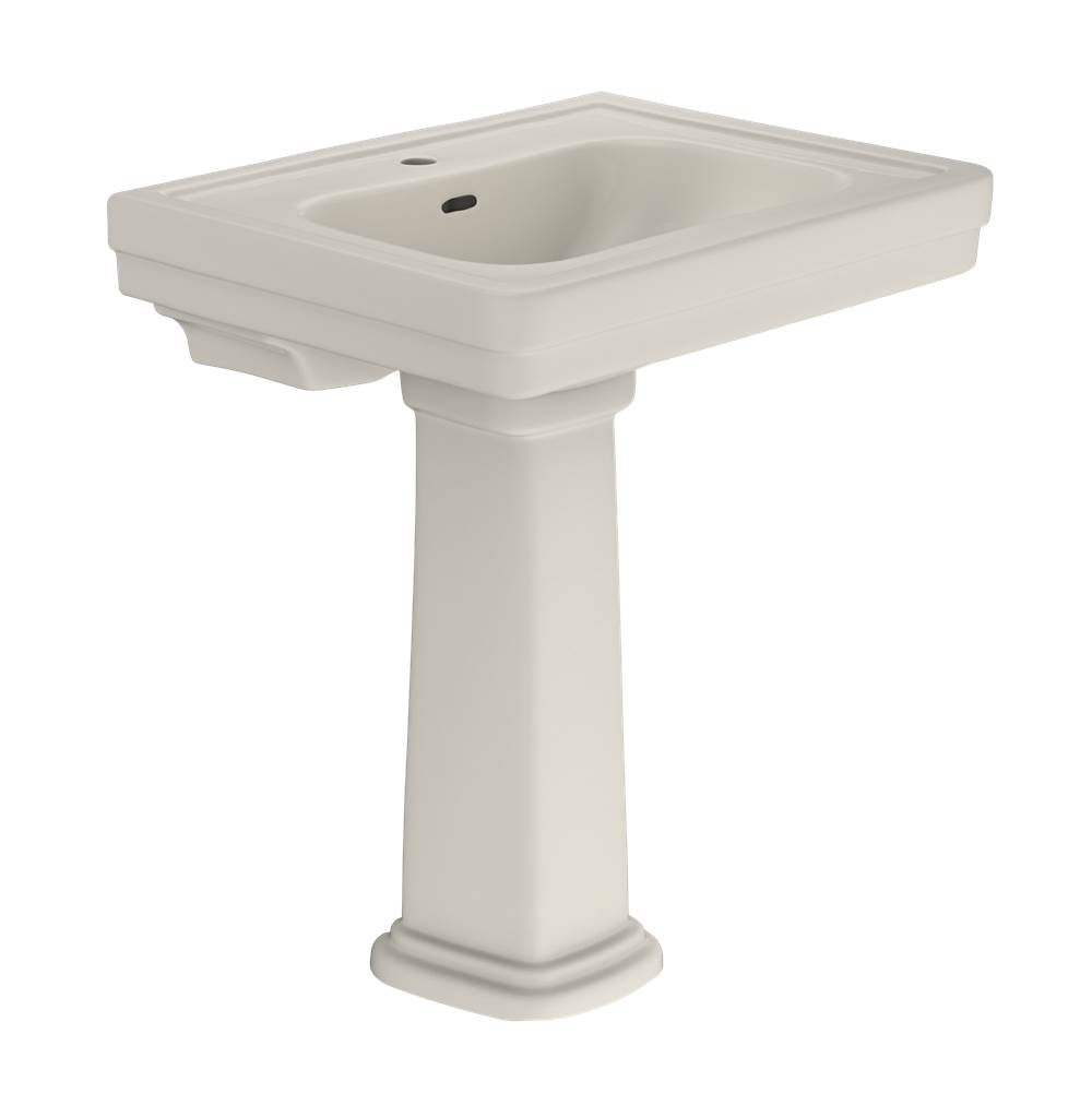 TOTO Promenade® 27-1/2'' x 22-1/4'' Rectangular Pedestal Bathroom Sink for Single-related