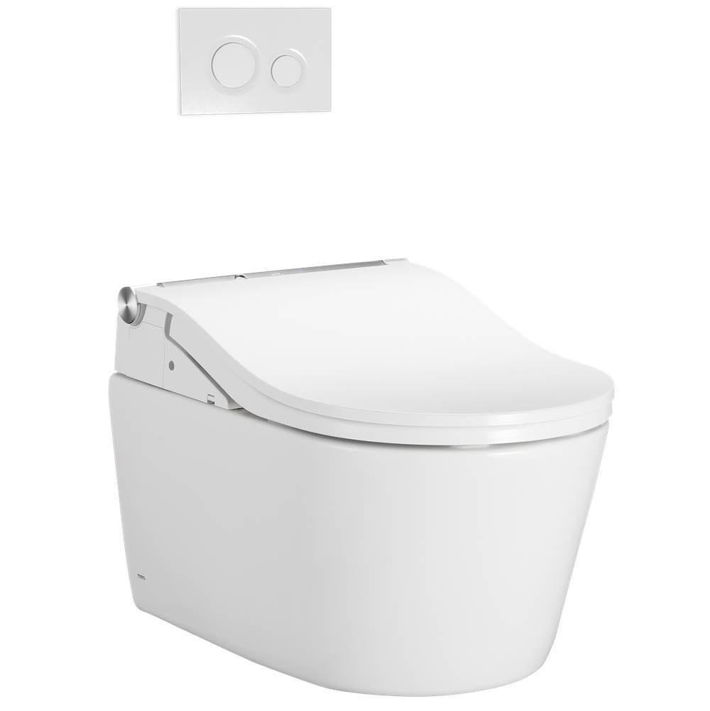 TOTO WASHLET®+ RP Wall-Hung D-Shape Toilet with RW Bidet Seat and DuoFit® In-Wall-shop