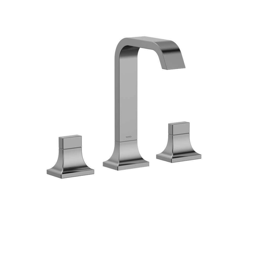 TOTO GC 1.2 GPM Two Handle Widespread Bathroom Sink Faucet, Polished Chrome-related