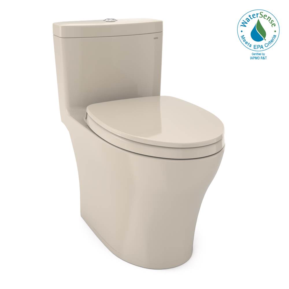 TOTO TOTO® Aquia® IV One-Piece Elongated Dual Flush 1.28 and 0.9 GPF Universal He-related