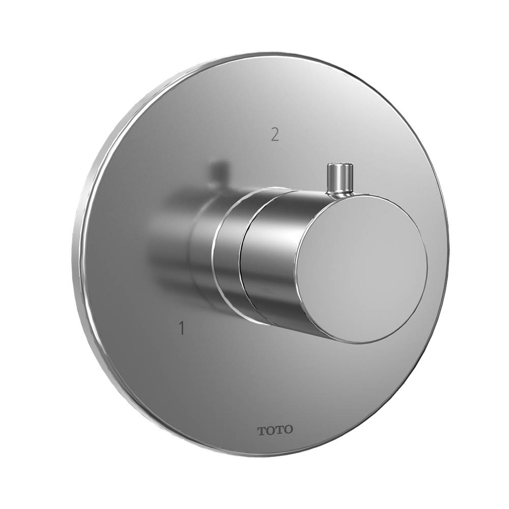 TOTO Round Three-Way Diverter Shower Trim, Polished Chrome-related