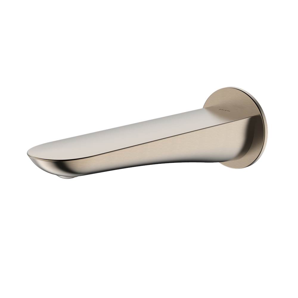 TOTO Modern R Wall Tub Spout, Brushed Nickel-shop