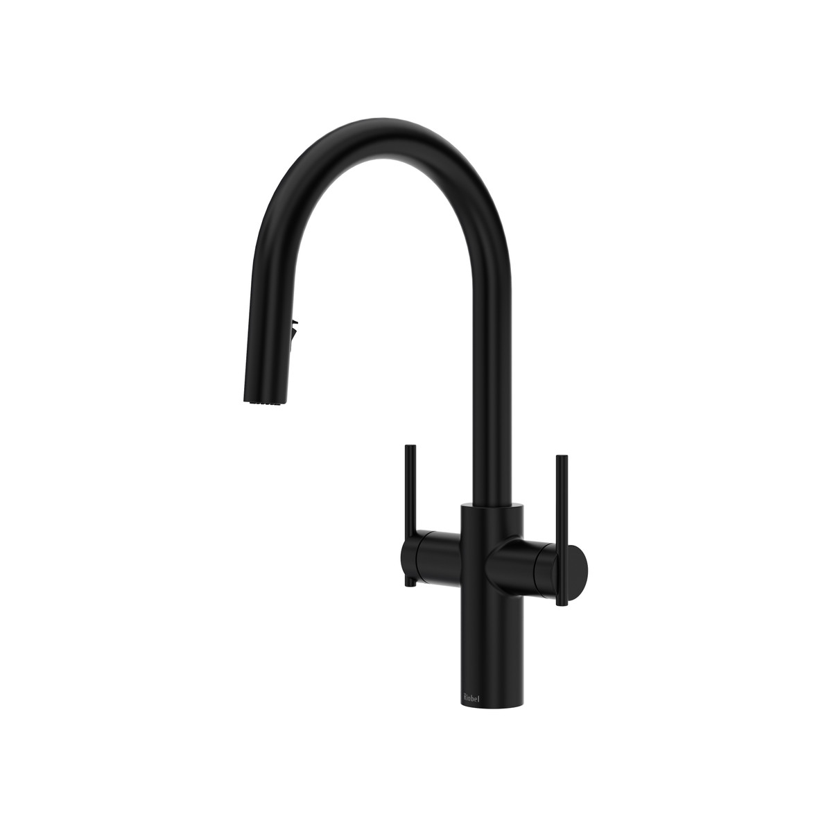 Lateral™ Two Handle Pull-Down Kitchen Faucet With C-Spout-shop
