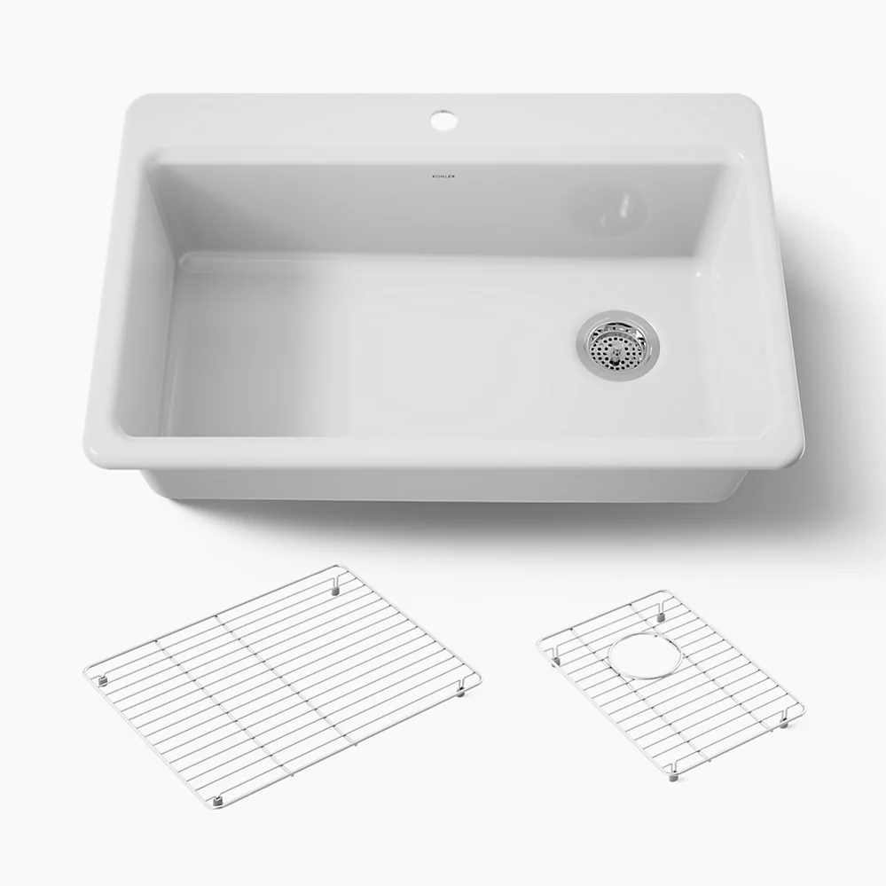 Riverby® 33 in. Top-Mount Single-Bowl Kitchen Sink-related