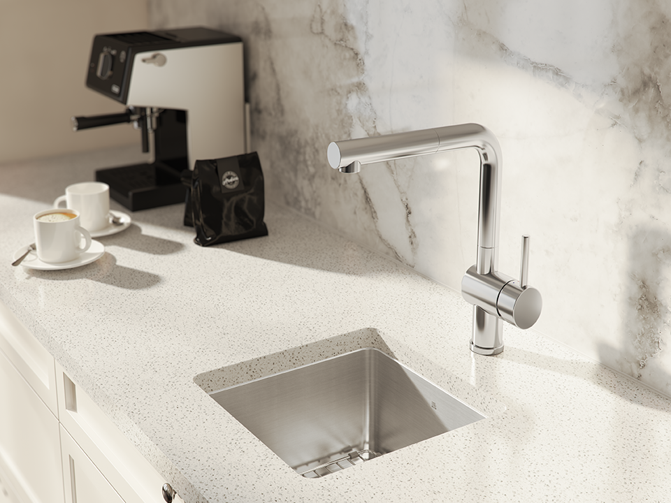 kallista single bowl kitchen sink 4162271 stainless steel