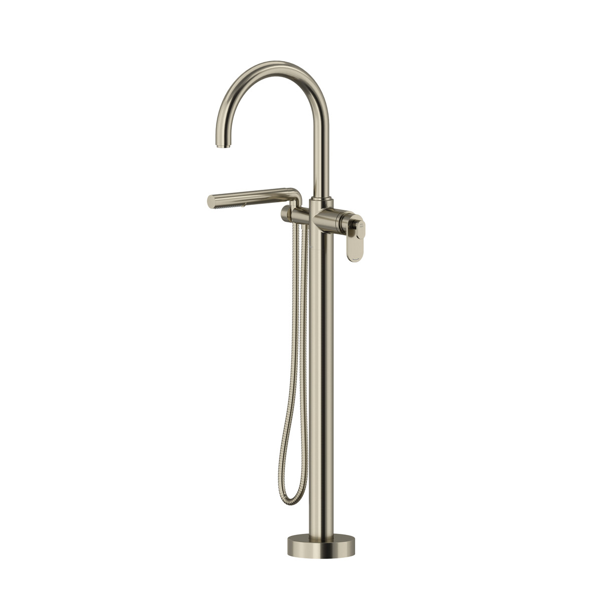 Arca™ Thermostatic Single Hole Floor Mount Tub Filler Trim-shop